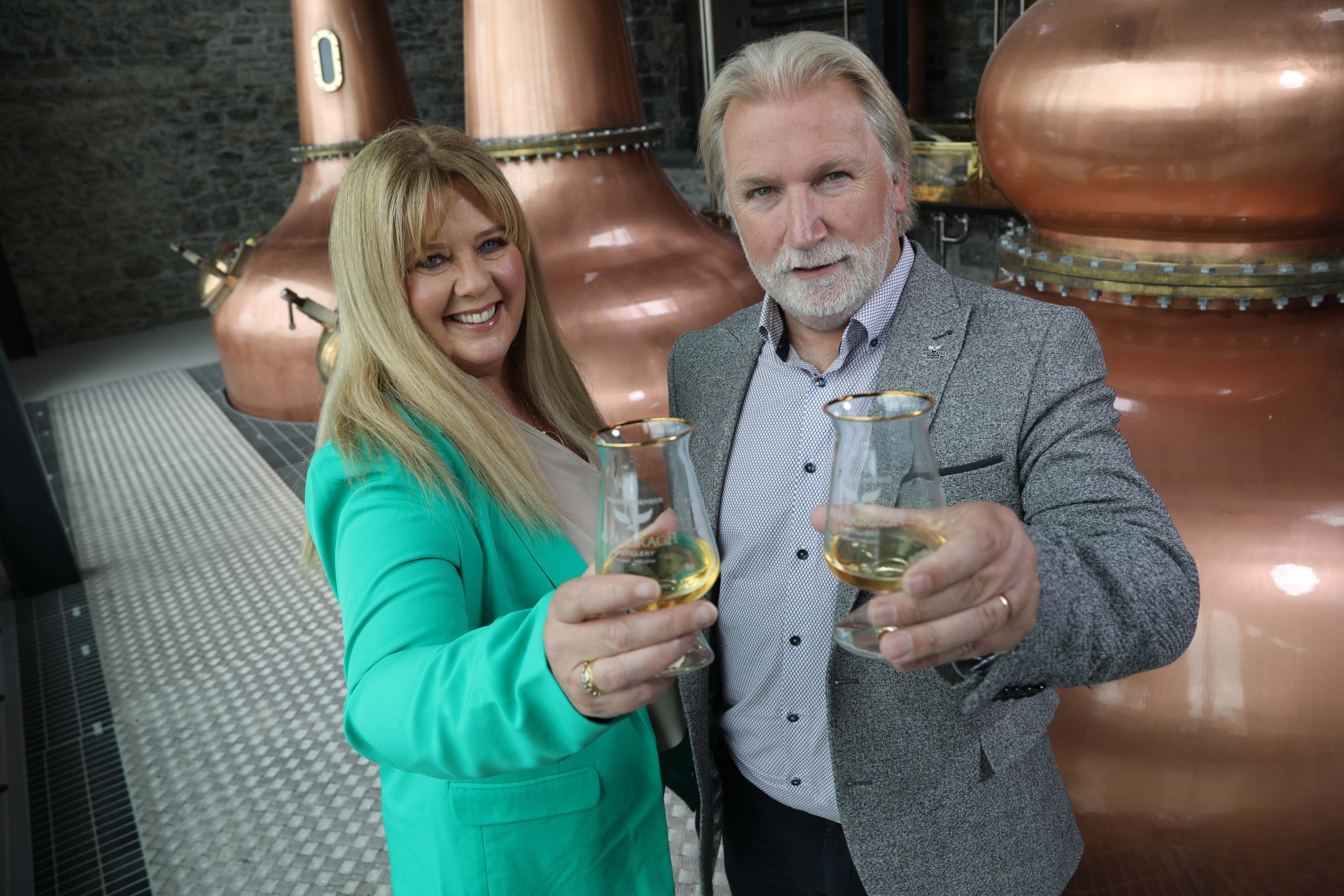 Ahascragh Distillery turns Irish whiskey green in time for St. Patrick’s Day